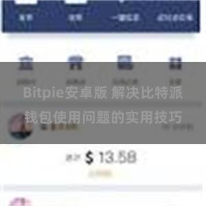 Bitpie安卓版 解决比特派钱包使用问题的实用技巧