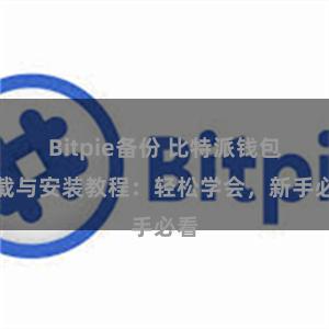 Bitpie备份 比特派钱包下载与安装教程：轻松学会，新手必看