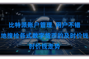 比特派账户管理  用户不错方便地搜检各式数字货币的及时价钱走势