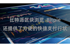 比特派区块浏览  Bitpie还提供了方便的快捷支付行状